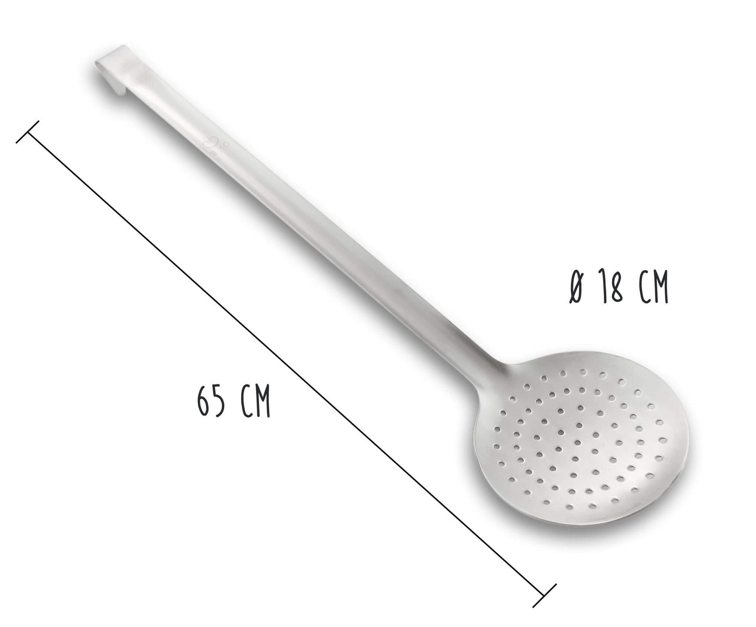 Ecumoire monobloc professionnelle acier inox 18/10 diamètre 18cm Matfer