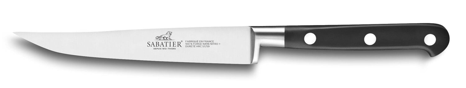 Couteau à steak SABATIER Idéal Inox 100% forgé lame 13cm