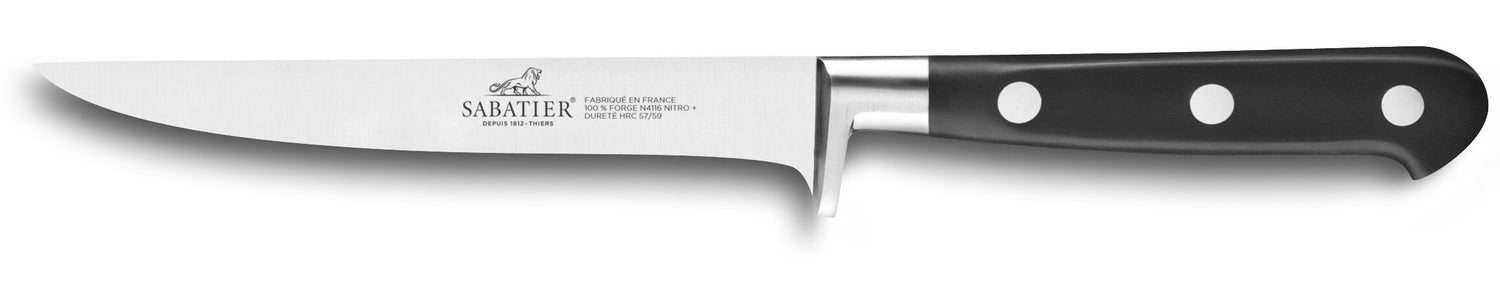 Couteau à désosser SABATIER Idéal Inox 100% forgé lame 13cm