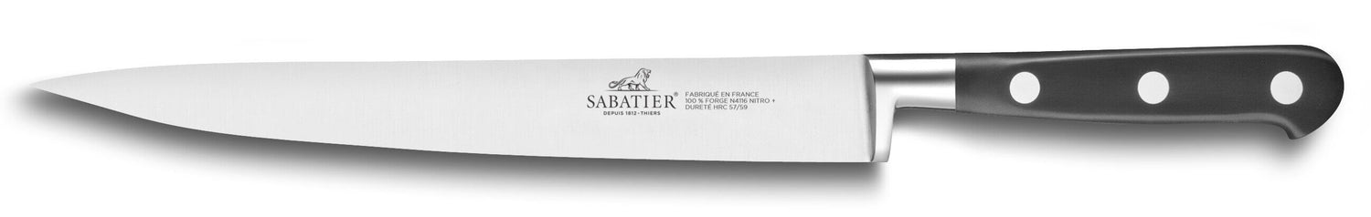 Couteau filet de sole SABATIER Idéal Inox 100% forgé lame flexible 20cm