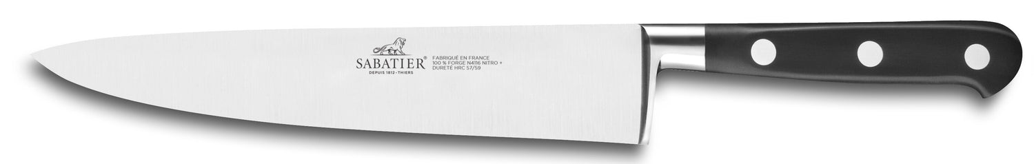 Couteau de chef SABATIER Idéal Inox 100% forgé lame 20cm