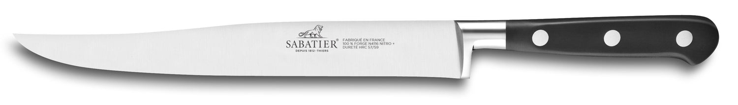 Couteau à découper SABATIER Idéal Inox 100% forgé lame 20cm