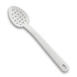 Cuillère de service Exoglass® MATFER professionnelle perforée blanche 34cm