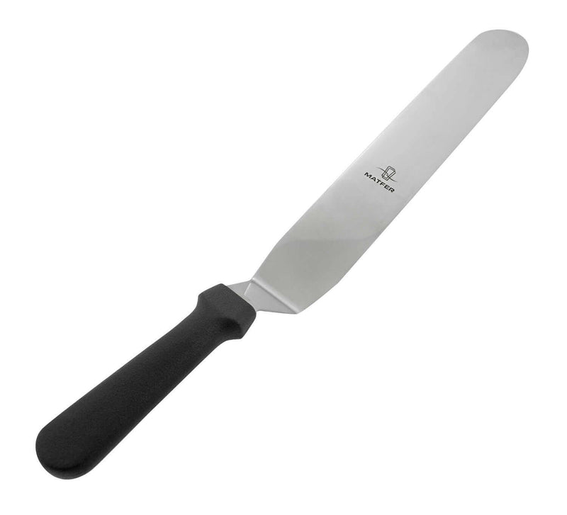 Spatule coudée professionnelle Matfer acier inox flexible 31cm