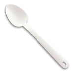 Cuillère de service Exoglass® MATFER professionnelle blanche 34cm