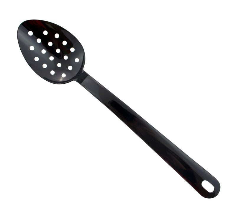 Cuillère de service perforée Exoglass® MATFER professionnelle noire 34cm