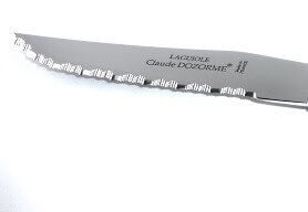Coffret 6 couteaux à steak Laguiole C. DOZORME lames dentelées manches bubinga