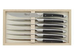 Coffret 6 couteaux de table Avantage Le Thiers Goyon-Chazeau manches en ébène