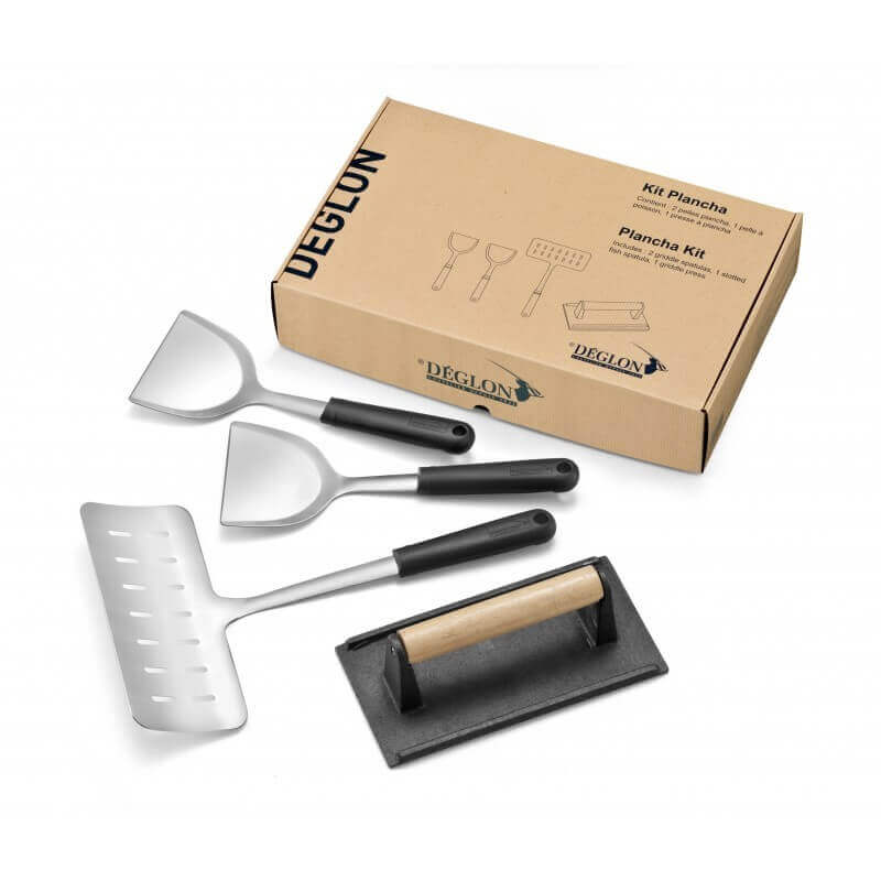 Kit spécial plancha Deglon 4 ustensiles