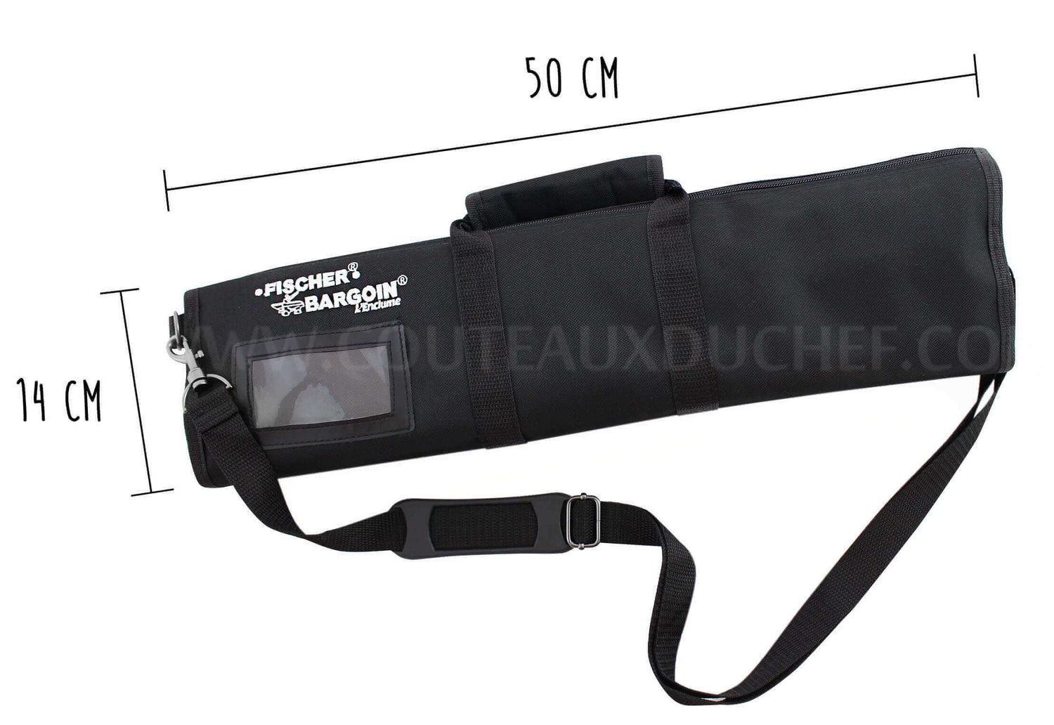 Trousse pour 8 couteaux Bargoin et 2 poches accessoires