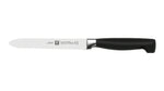 Couteau universel Zwilling Four Star lame dentelée 13cm