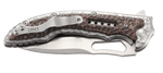 Couteau pliant CRKT FOSSIL 5470 manche martelé 12,6cm