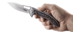 Couteau pliant CRKT FOSSIL 5470 manche martelé 12,6cm