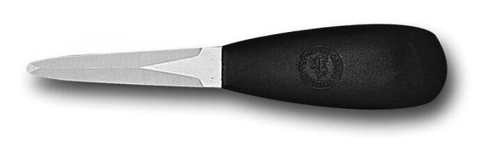 Lancette à huîtres Bargoin acier inox manche ABS noir