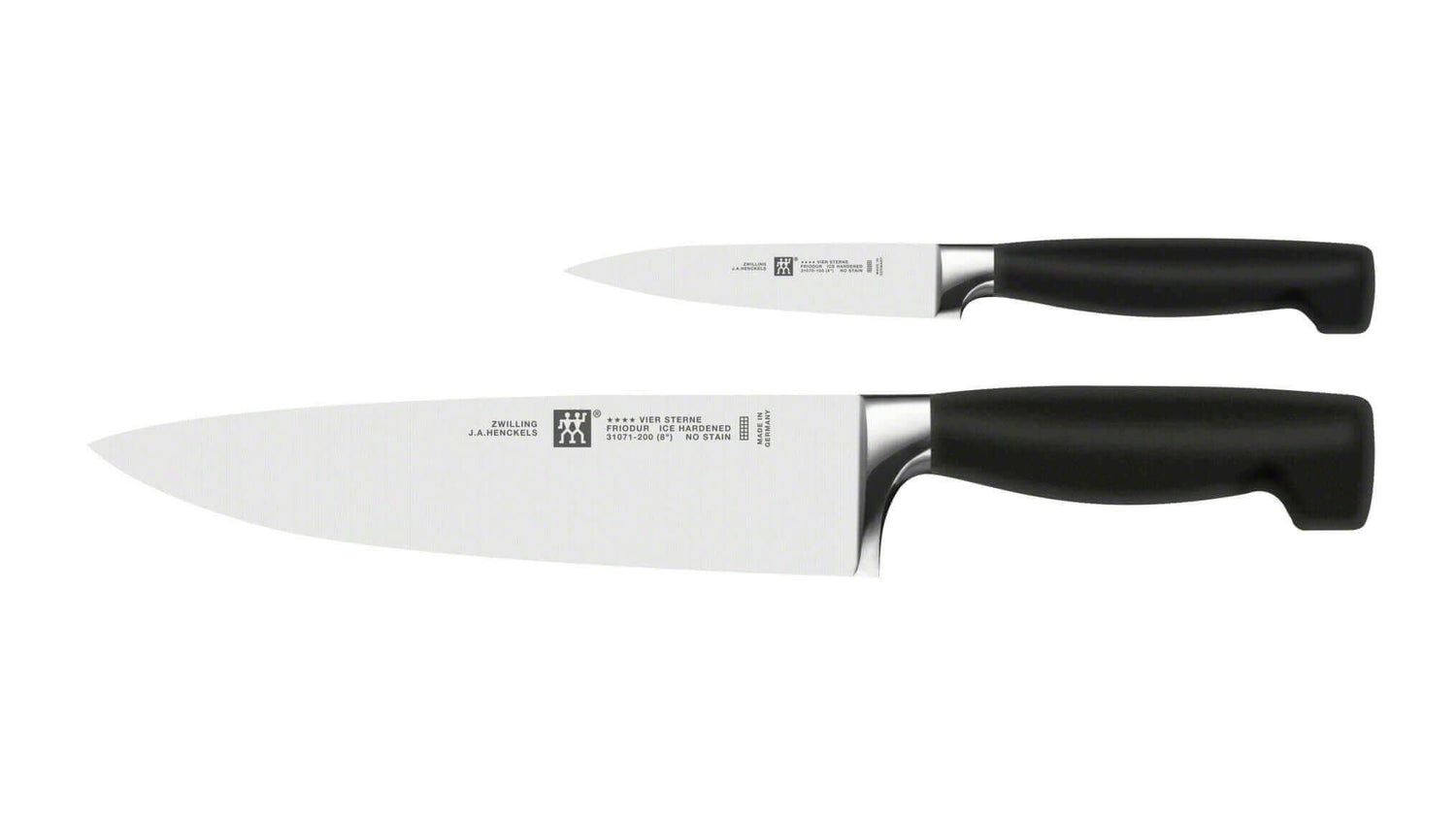 Coffret 2 couteaux forgés Zwilling Four Star - Office et Chef
