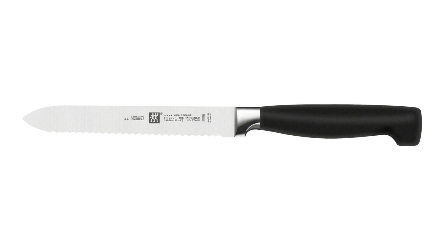 Bloc couteaux bois naturel 7 pièces Zwilling Four Star lames forgées