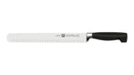 Couteau à trancher Zwilling Four Star lame forgée alvéolée 26cm