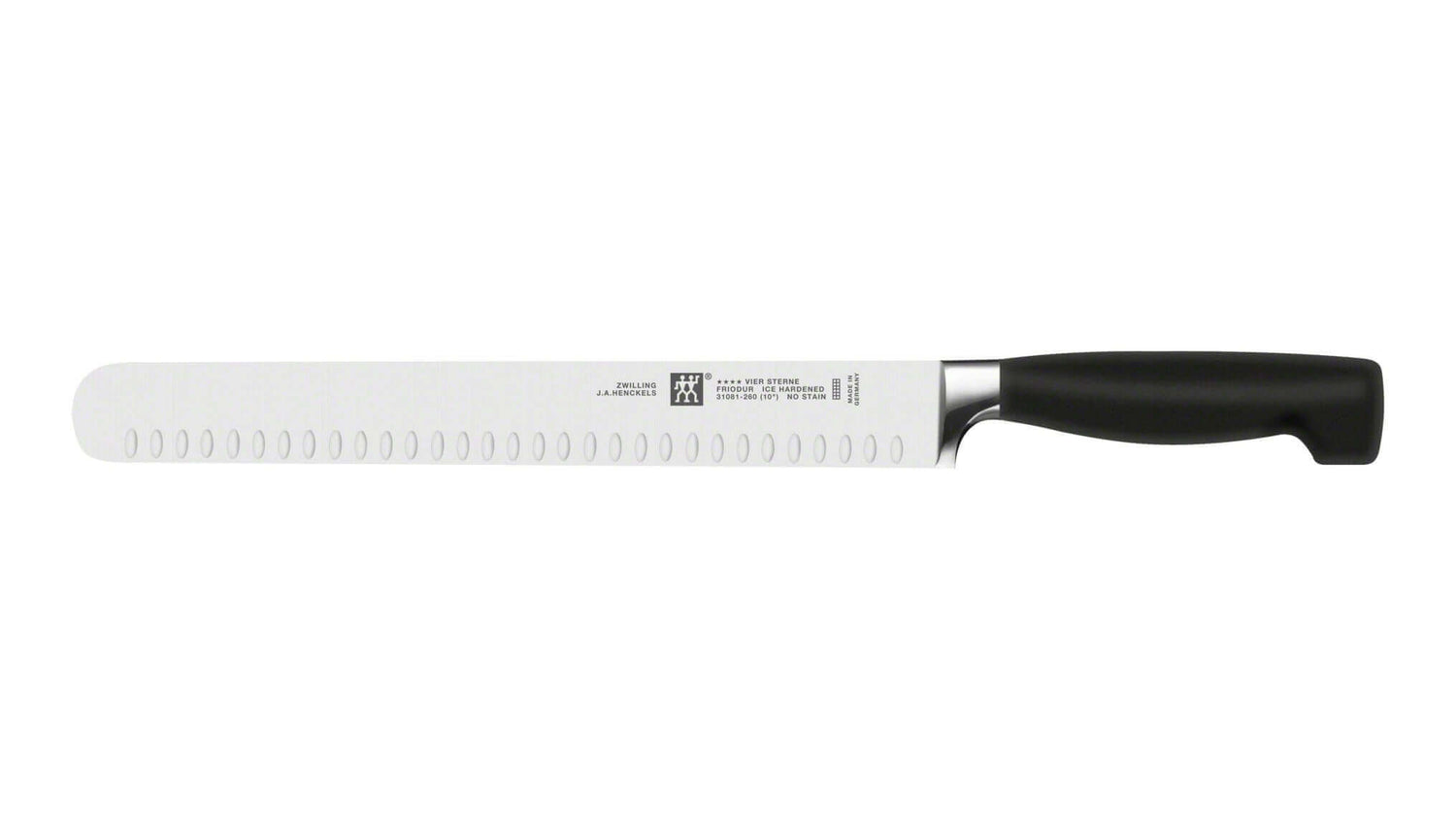 Couteau à trancher Zwilling Four Star lame forgée alvéolée 26cm