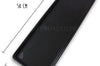 Plateau de présentation professionnel en Altuglas® noir - 58x21cm