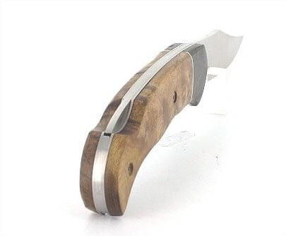 Couteau pliant Herbertz 337612 manche bois de racine 12cm