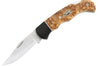 Couteau pliant Herbertz 337612 manche bois de racine 12cm