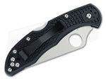 Couteau pliant SPYDERCO DELICA 4 C11PBK 11cm lame lisse