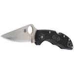 Couteau pliant SPYDERCO DELICA 4 C11PBK 11cm lame lisse