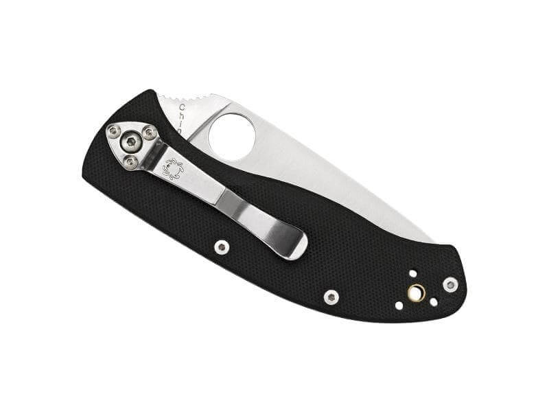 Couteau pliant SPYDERCO TENACIOUS C122GP 11cm lame lisse