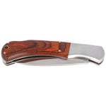 Couteau pliant Herbertz 223412 mitre inox manche pakka 12cm