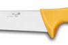 Couteau de boucher professionnel Déglon Profil lame 20cm - manche jaune