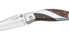 Couteau pliant Herbertz 216211 manche métal/pakka 11cm + coffret bois