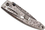 Couteau pliant MCUSTA Tsuchi MC.114D martelé 11,1cm