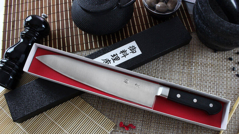 Présentation des couteaux japonais Tsunehisa SRS15