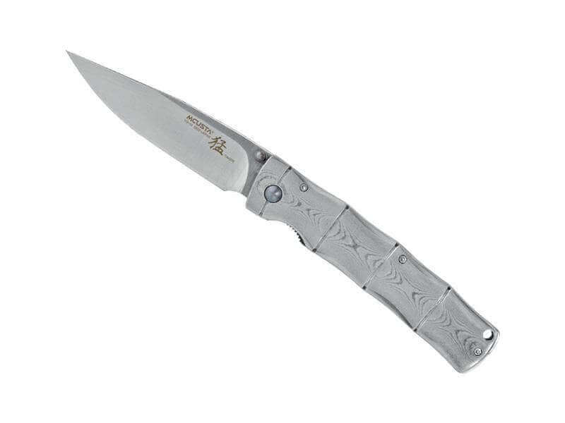 Couteau pliant MCUSTA Takeri MC.202G manche damas 66 couches 11,5cm