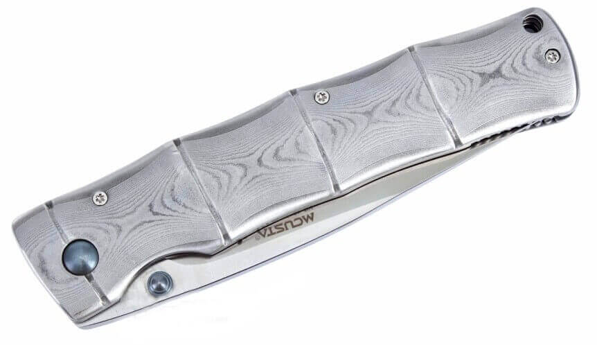 Couteau pliant MCUSTA Takeri MC.202G manche damas 66 couches 11,5cm
