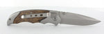 Couteau pliant Herbertz 278211 manche bois de racine 11cm