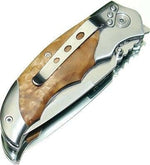 Couteau pliant Herbertz 278211 manche bois de racine 11cm