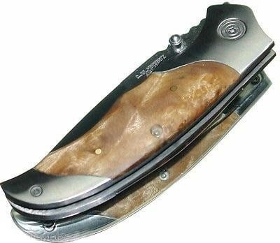 Couteau pliant Herbertz 278211 manche bois de racine 11cm