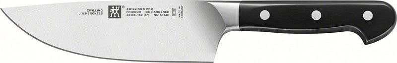 Couteau de chef Zwilling Pro lame large forgée 16cm
