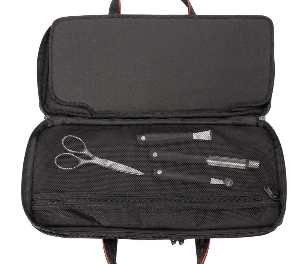 Serviette pour couteaux de cuisine - 3 compartiments - 20 emplacements Wüsthof