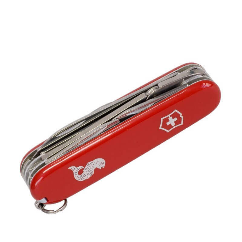 Couteau suisse Victorinox Angler rouge 91mm 19 fonctions