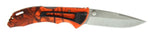 Couteau pliant BUCK BANTAM 0285CMS9 manche orange camo 11cm