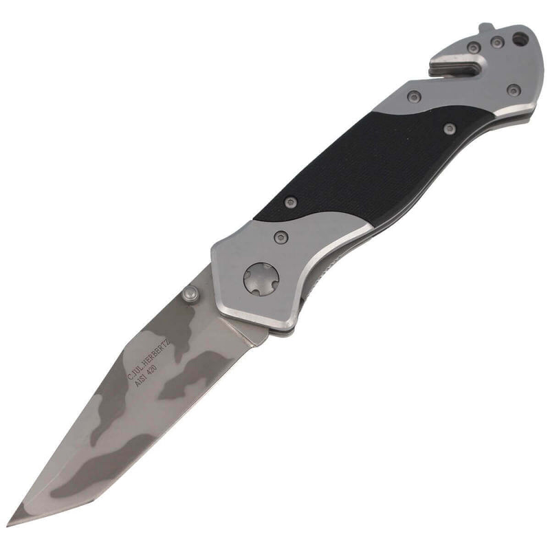Couteau pliant de secours Herbertz 226912 lame camouflée manche 12cm