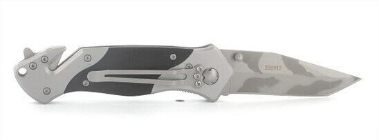Couteau pliant de secours Herbertz 226912 lame camouflée manche 12cm