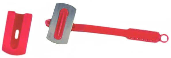 Lame de boulanger inox "Grignette pivotante" avec cache de protection - Lot de 10