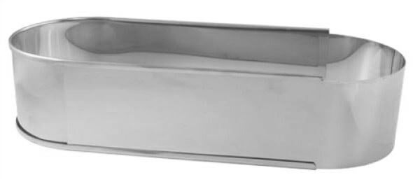 Cadre extensible professionnel Lares tout inox - Forme ovale