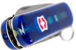 Couteau suisse Victorinox Signature Lite bleu translucide 58mm 7 fonctions