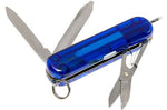Couteau suisse Victorinox Signature Lite bleu translucide 58mm 7 fonctions