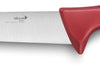 Couteau de boucher professionnel Déglon Profil lame 20cm - manche rouge