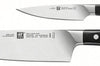 Coffret 2 couteaux de cuisine Zwilling Pro forgés - 1 office + 1 chef